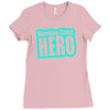 working class hero Ladies Fitted T-Shirt