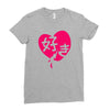 kawaii suki cute heart tee japanese kanji Ladies Fitted T-Shirt