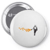 casually butterfly everything Pin-back button