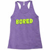 bored Racerback Tank