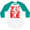 zekethe freak 3/4 Sleeve Shirt
