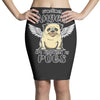 angel pug [converted] Pencil Skirts