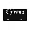 chicana License Plate