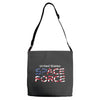 United States Space Force American Flag Adjustable Strap Totes