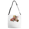 super ryu kart Adjustable Strap Totes