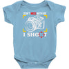 don't mess with me i shoot Baby Onesie