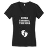 Extra Thankful This Year Women's V-Neck T-Shirt