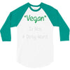 not a dirty word 3/4 Sleeve Shirt