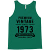 Premium Vintage Since 1973 Limited Edition Original Parts Tank Top