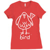 bird Ladies Fitted T-Shirt