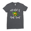 world's best aunt Ladies Fitted T-Shirt