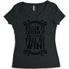 killing it crushing it and full of win Women's Triblend Scoop T-shirt