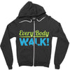 every body walk Zipper Hoodie