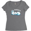adopt a crystal critter Women's Triblend Scoop T-shirt