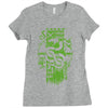 snake crest Ladies Fitted T-Shirt