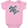 rock n roll girl Baby Bodysuit