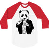 gangster panda 3/4 Sleeve Shirt