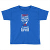 i bake because punching people is frowned upon Toddler T-shirt