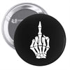 Flipping Someone Off Pin-back button