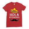 hola bitchachos Ladies Fitted T-Shirt