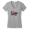 bench pressed Women's V-Neck T-Shirt