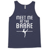meet me at the barre ballet shoes funny Tank Top