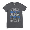 i never dreamed i would grow up to be a super cool runner but here i a Ladies Fitted T-Shirt