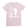 eat sleep battlefield 4, funny Ladies Fitted T-Shirt