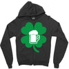 drink and irish Zipper Hoodie