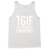tgif grandma fabulous funny Tank Top