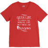 geek life V-Neck Tee