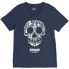loco coco skul V-Neck Tee