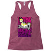 the beateggs !!! purple Racerback Tank