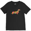 dachshund flower 2 V-Neck Tee