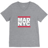 mad nyc new york city run fashion slogan party V-Neck Tee