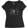 venom nom nom Women's Triblend Scoop T-shirt