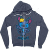hello 626 Zipper Hoodie