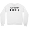 namastay in bed Crewneck Sweatshirt