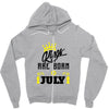 Kings Are Born In July Zipper Hoodie