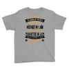 Super Cool Mother In Law Of A Freaking Awesome Daughter Youth Tee