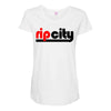 good design rip city best trending Maternity Scoop Neck T-shirt
