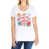 learn from the flowers Ladies Curvy T-Shirt