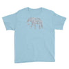 elephant filled pattern cool Youth Tee