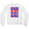 gengar is my spirit animal Crewneck Sweatshirt