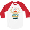 Hunting Season Retro Color 80s Style 3/4 Sleeve Shirt