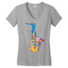 sax addict saxophone Women's V-Neck T-Shirt