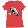 lion pc Ladies Fitted T-Shirt