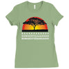 lion chant t   funny  lions joke king savannah africa retro big cat Ladies Fitted T-Shirt