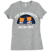 pondering life's biggest mysteries Ladies Fitted T-Shirt