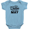 queens are born in may Infant Clothing
